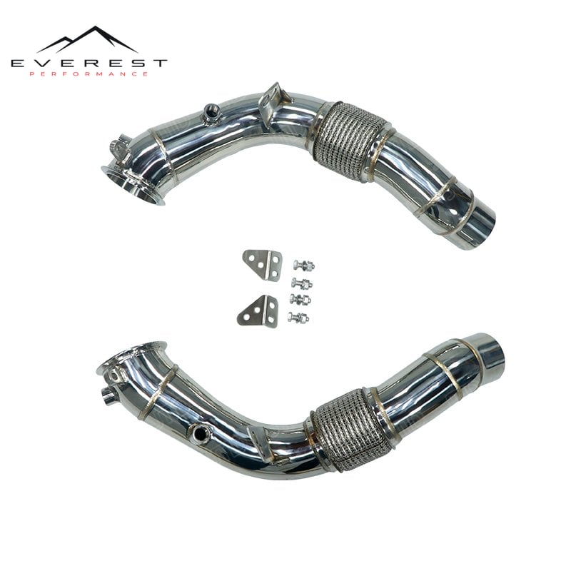 BMW F10 M5 F06 M6 Downpipe (Style 2) — photo 1