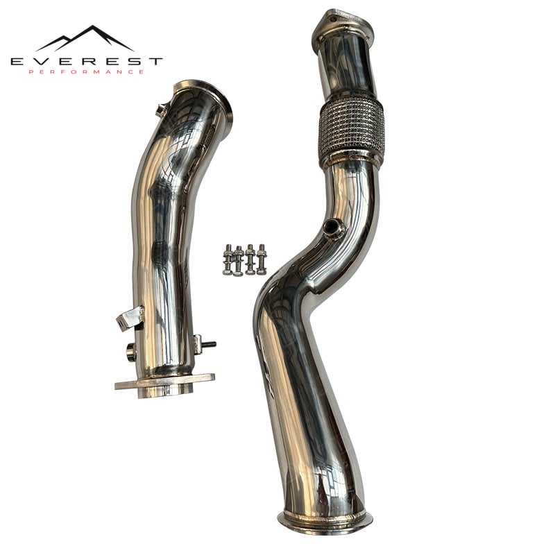 BMW G80 M3 Downpipe (Style 4) — photo 1