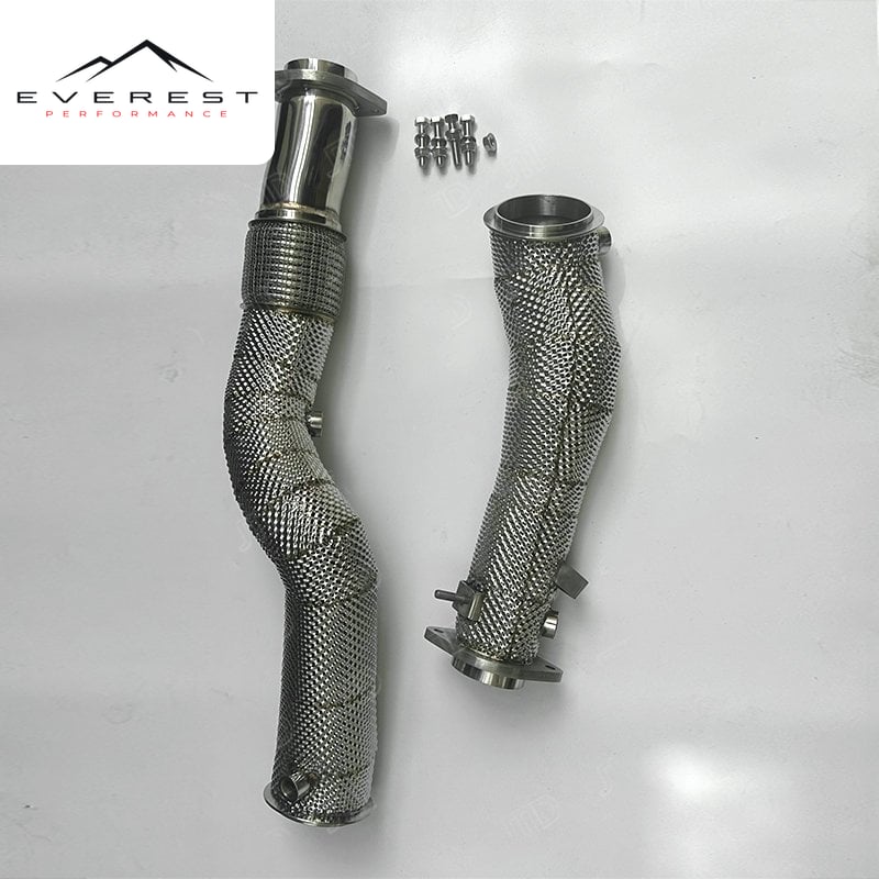 BMW G80 M3 Downpipe (Style 3) — photo 1