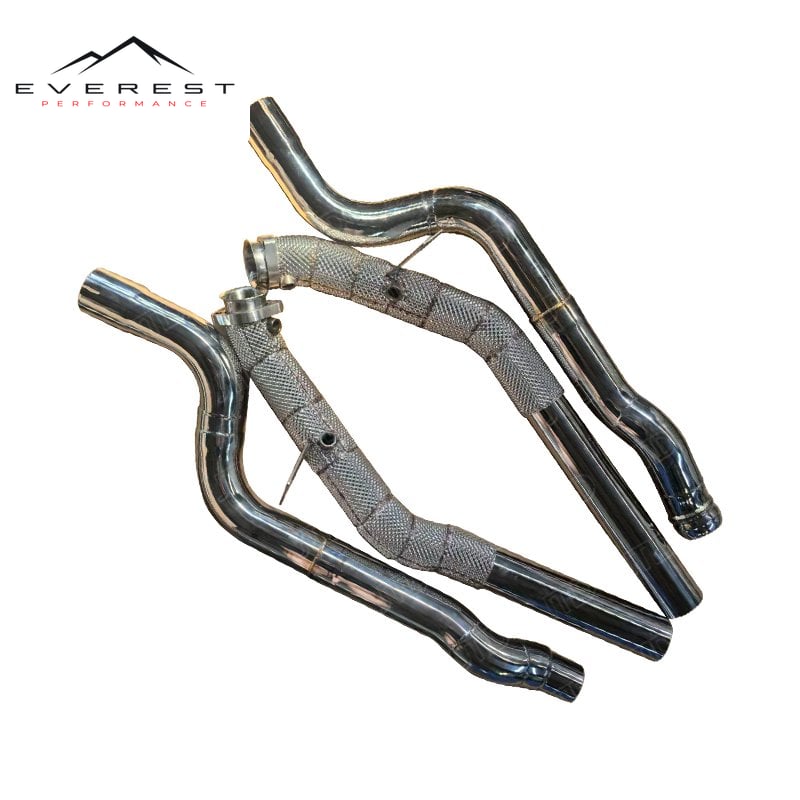 Mercedes-Benz 2012 E550 V8 4-MATIC 4.7 W212 Downpipe — photo 1