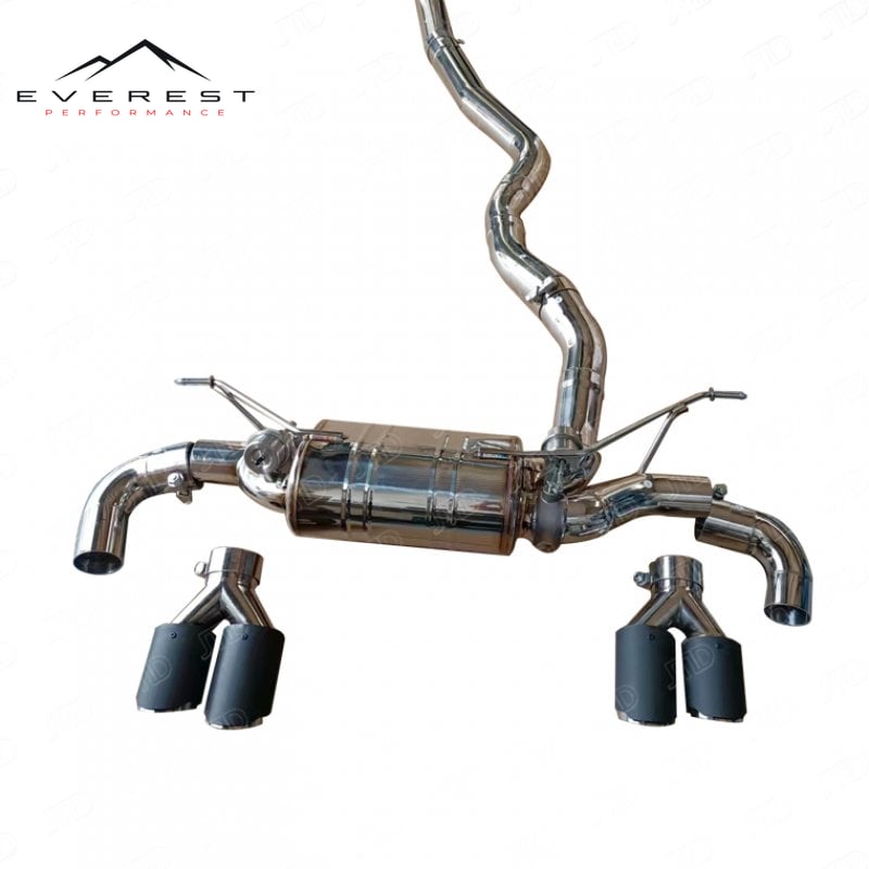 BMW Valvetronic Muffler With Dual Tips F32 435i N55 3.0 Turbo 14-16 Cat-Back Exhaust — photo 1