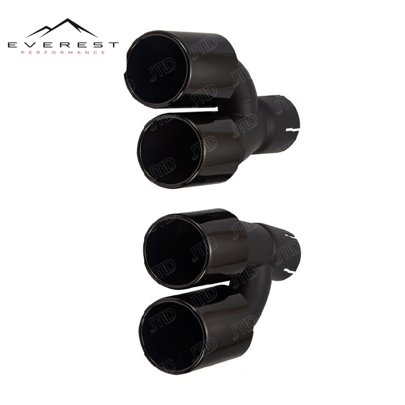 BMW G30/G38 M5 Split Round Exhaust Tips — photo 1
