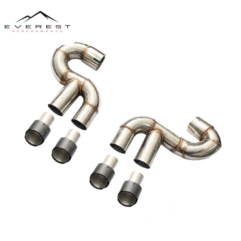 BMW F15/F16 Carbon Fibre AK Type Split Exhaust Tips — photo 1